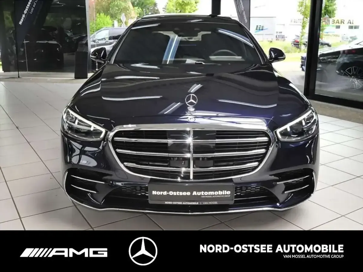Gebraucht Mercedes S500L 449 PS (330 kW) 2025 Metalliclack nautikblau Limousine