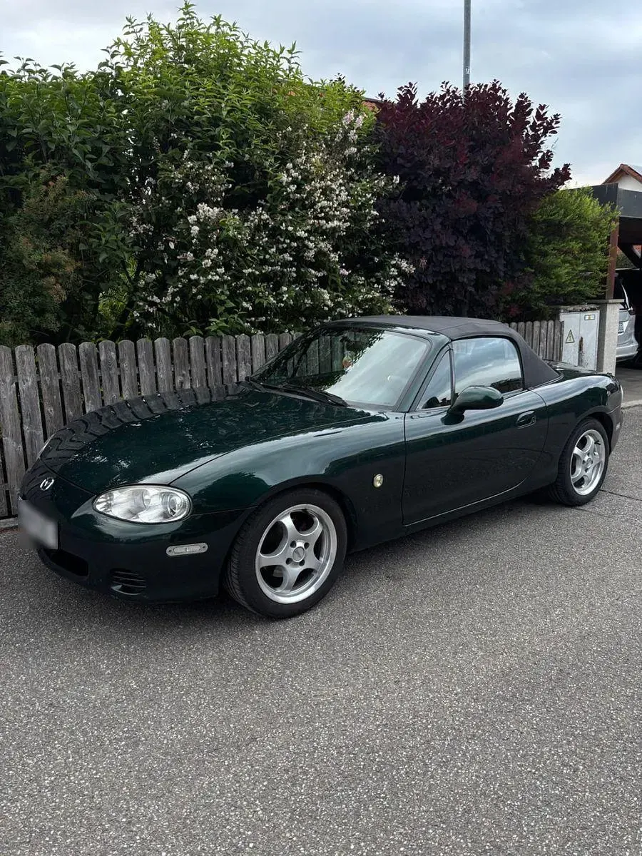 Gebraucht Mazda MX5 110 PS (80 kW) 2001 Grün Cabrio