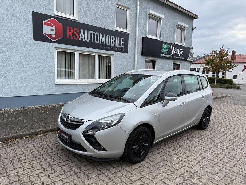 Gebraucht Opel Zafira Tourer Edition 140 PS (102 kW) 2012 Silber Van / Kleinbus