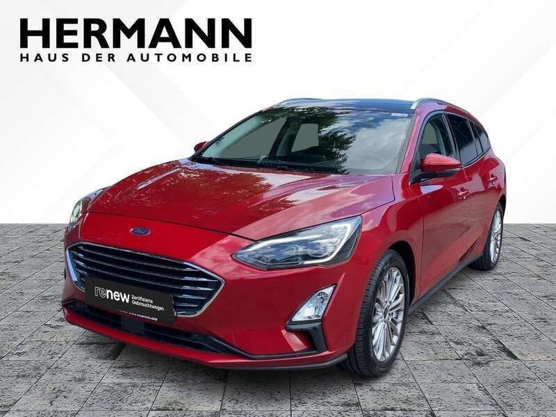 Fantasticgrau (rot) Gebraucht 2021 Ford Focus Titanium X Kombi | 18.709 € (Teuer) - Bild 1/4