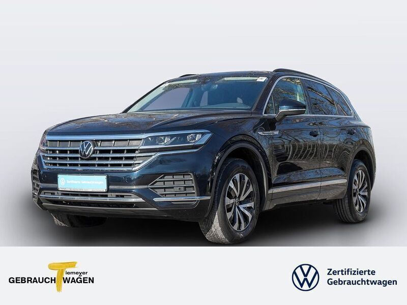 Blau Gebraucht 2021 VW Touareg Elegance SUV | 39.490 € - Bild 1/2