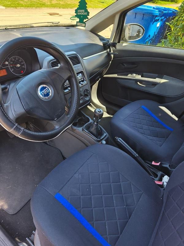 Gebraucht Fiat Punto 77 PS (56 kW) 2007 Blau Kleinwagen