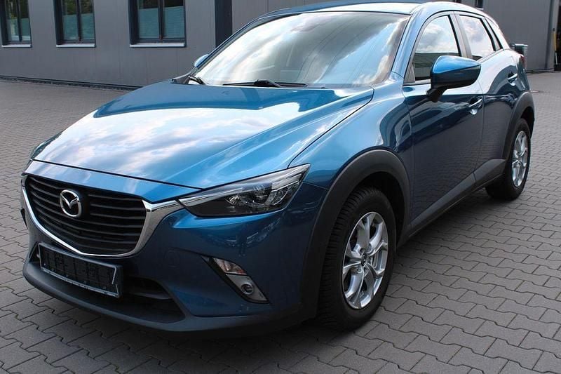 Blau Gebraucht 2017 Mazda CX-3 Exclusive-Line SUV | 13.790 € (Fairer Preis) - Bild 1/4