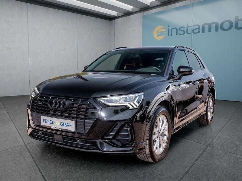Schwarz Gebraucht 2022 Audi Q3 S-Line SUV | 32.749 € (Fairer Preis) - Bild 1/4