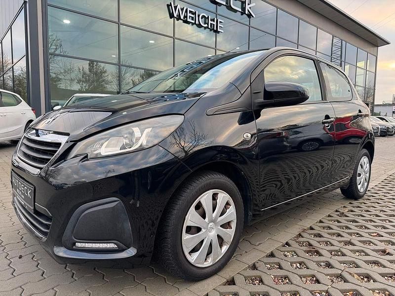 Gebraucht Peugeot 108 Active 69 PS (50 kW) 2015 Schwarz Kleinwagen