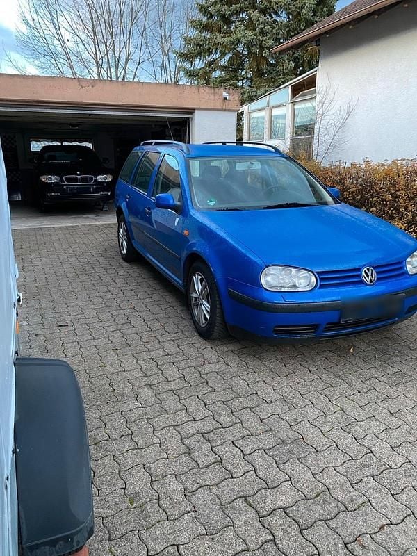 Gebraucht VW Golf IV 90 PS (66 kW) 1999 Blau Kombi