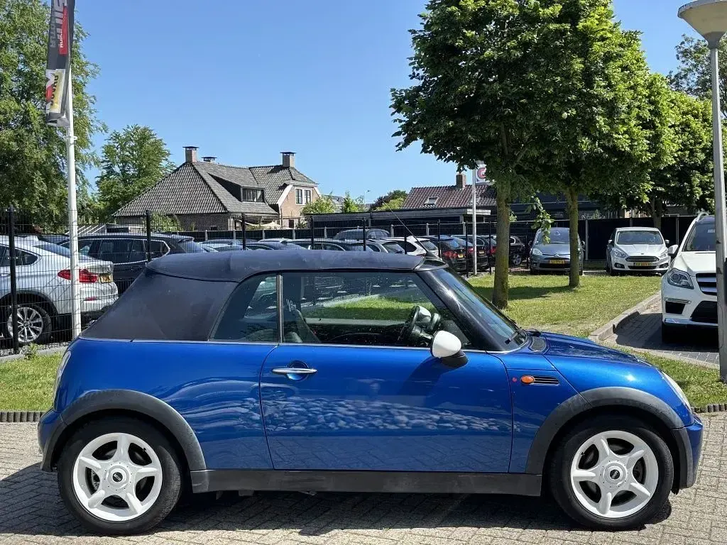 Gebraucht Mini Cooper Cabriolet Chili 116 PS (85 kW) 2006 Blau Cabrio