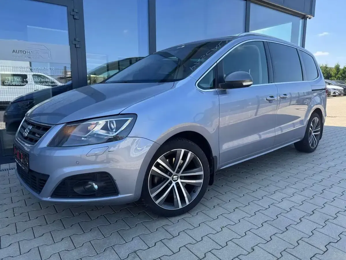 Gebraucht Seat Alhambra FR-Line 184 PS (135 kW) 2017 Silber Van / Kleinbus