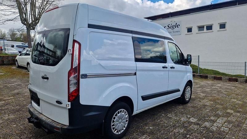 Gebraucht Ford Transit Custom Trend 125 PS (91 kW) 2014 Weiß Van / Kleinbus