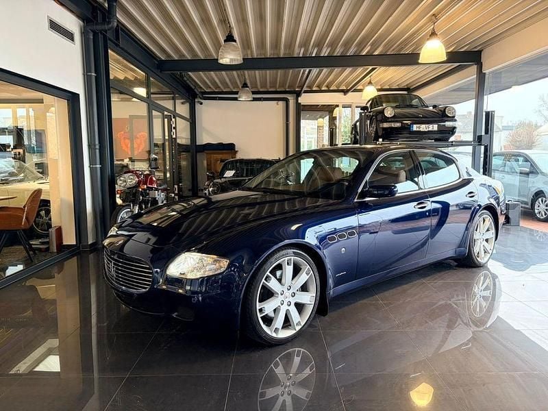 Blau Gebraucht 2007 Maserati Quattroporte Limousine | 22.995 € (Guter Preis) - Bild 1/4