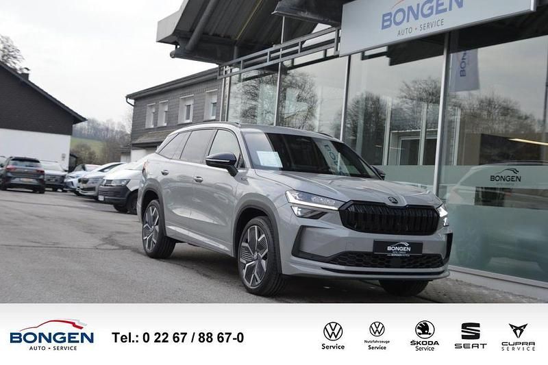 Steelgrau Gebraucht 2025 Skoda Kodiaq SportLine SUV | 44.990 € (Etwas zu teuer) - Bild 1/4