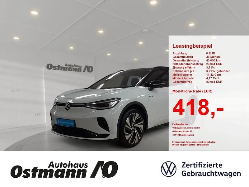 Weiß Gebraucht 2024 VW ID.4 GTX SUV | 43.665 € (Fairer Preis) - Bild 1/4