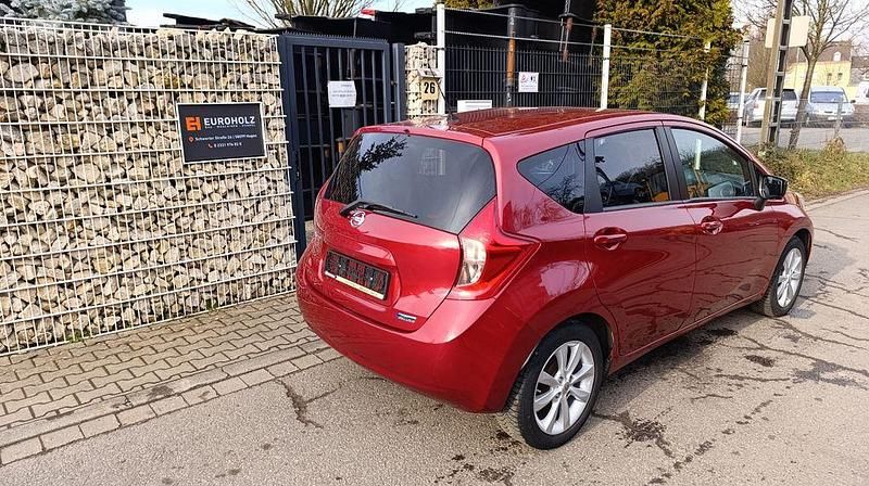 Gebraucht Nissan Note 90 PS (66 kW) 2013 Rot Kleinwagen
