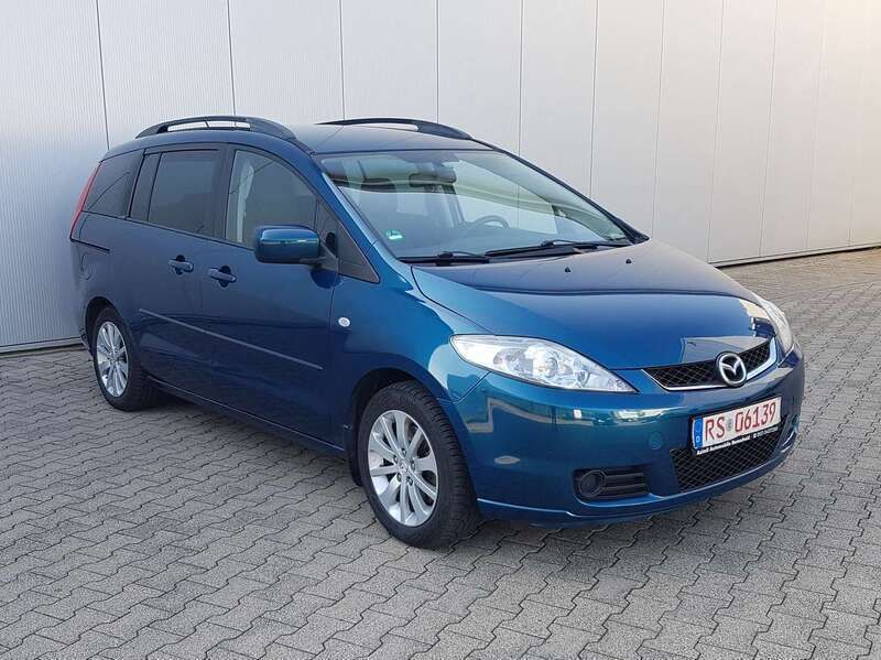 Blau Gebraucht 2007 Mazda 5 Exclusive Van / Kleinbus | 2.999 € (Fairer Preis) - Bild 1/4