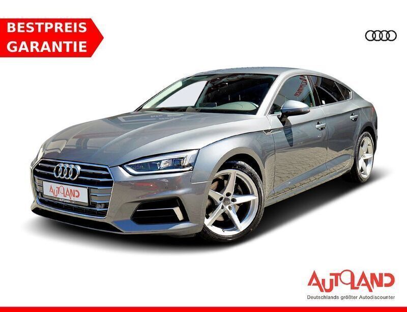 Monsungrau metallic (metallic) Gebraucht 2017 Audi A5 Sportback Sport Limousine | 23.950 € (Teuer) - Bild 1/4