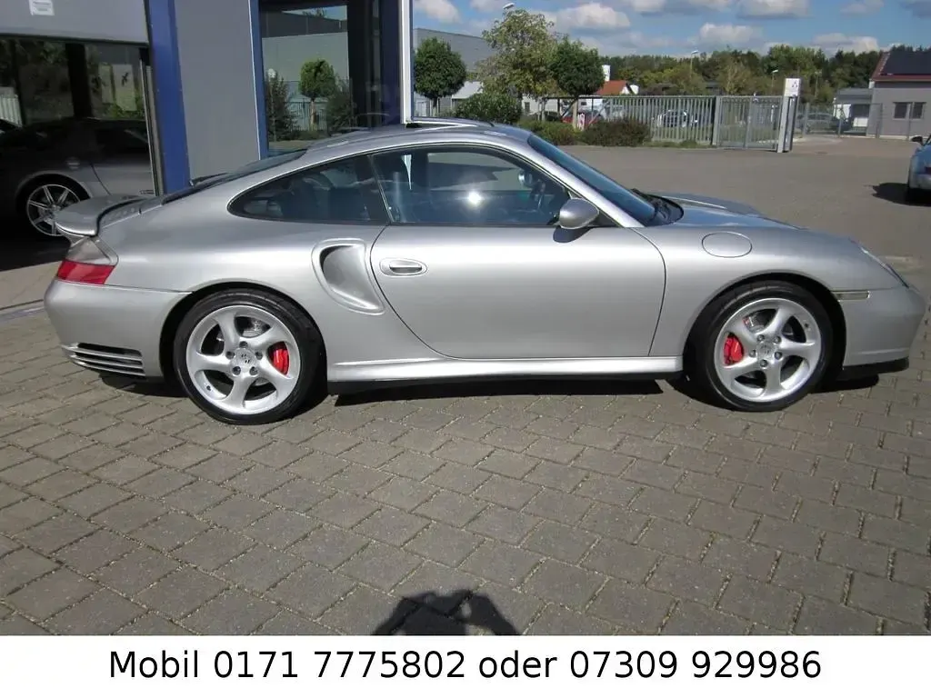 Gebraucht Porsche 996 Turbo 420 PS (308 kW) 2001 Silber Coupé
