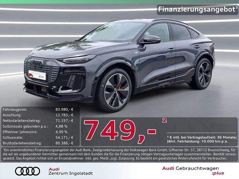 Grau Gebraucht 2025 Audi Q6 Sportback e-tron Edition .1 SUV | 83.980 € (Teuer) - Bild 1/3