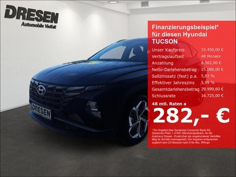 Schwarz Gebraucht 2024 Hyundai Tucson Basis SUV | 33.450 € (Superpreis) - Bild 1/4