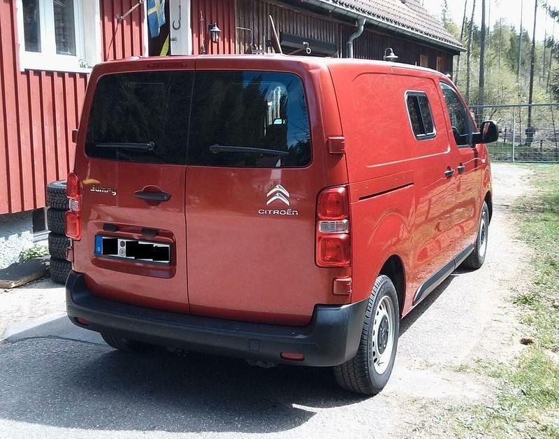 Used Citroën Jumpy 122 HP (89 kW) 2018 Orange Minivan