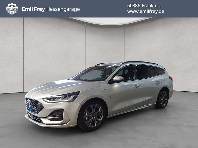Moondust silber metallic Gebraucht 2023 Ford Focus ST-Line X Kombi | 21.550 € (Guter Preis) - Bild 1/4