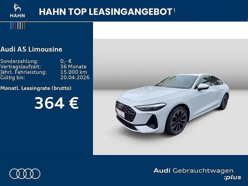 Gebraucht Audi A5 Sport 204 PS (150 kW) 2025 Gletscherweiß metallic Limousine