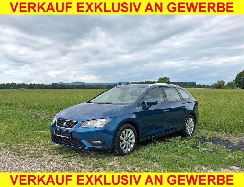 Blau Gebraucht 2014 Seat Leon ST Style Kombi | 9.950 € (Guter Preis) - Bild 1/4