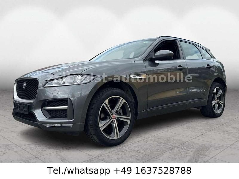 Grau Gebraucht 2019 Jaguar F-Pace R-Sport SUV | 21.875 € (Superpreis) - Bild 1/4