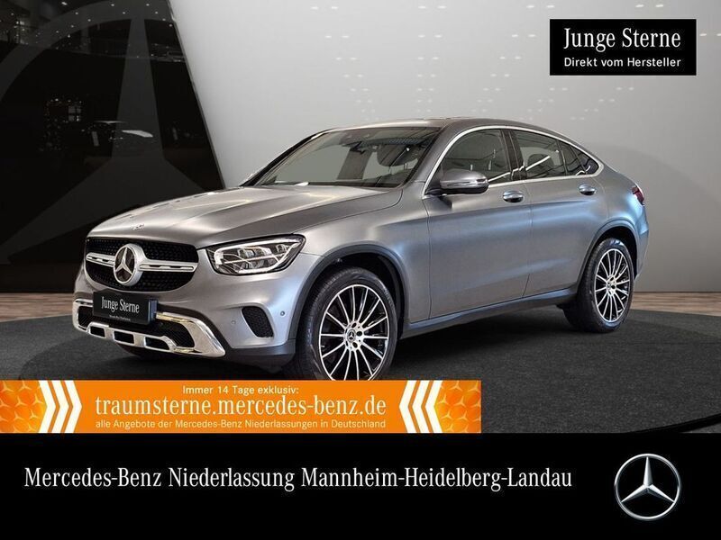 Grau Gebraucht 2021 Mercedes GLC220 AMG Coupé | 39.990 € (Guter Preis) - Bild 1/3