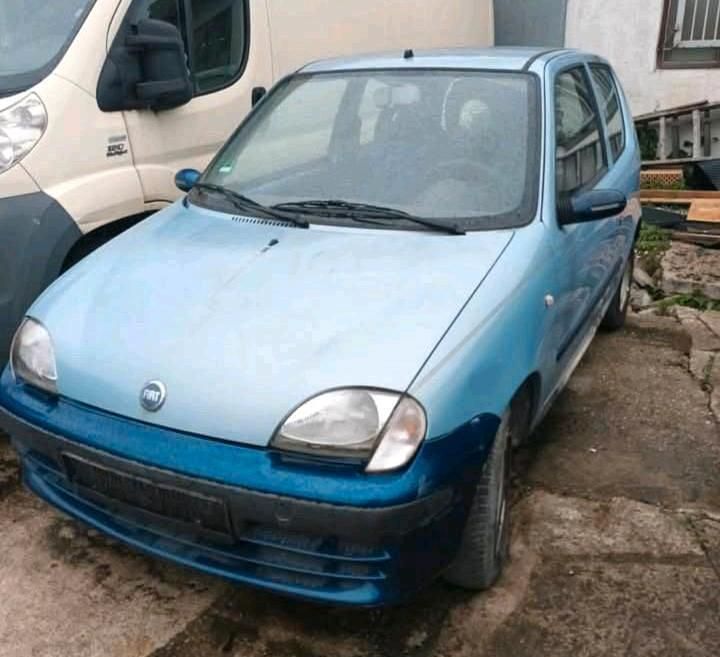 Gebraucht Fiat Seicento 55 PS (40 kW) 2001 Blau Kleinwagen