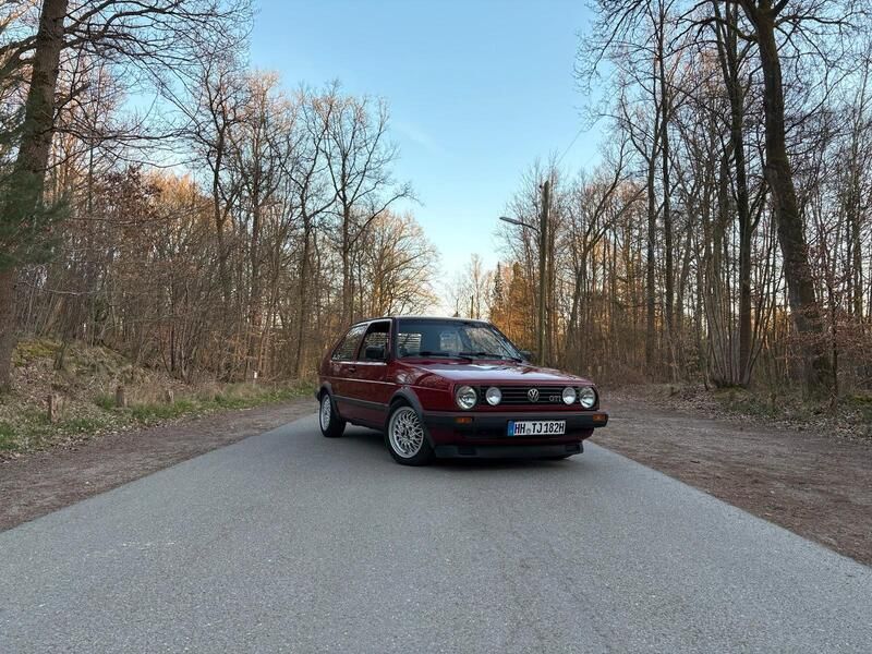 Rot Gebraucht 1988 VW Golf II GTI Kleinwagen | 13.250 € - Bild 1/4
