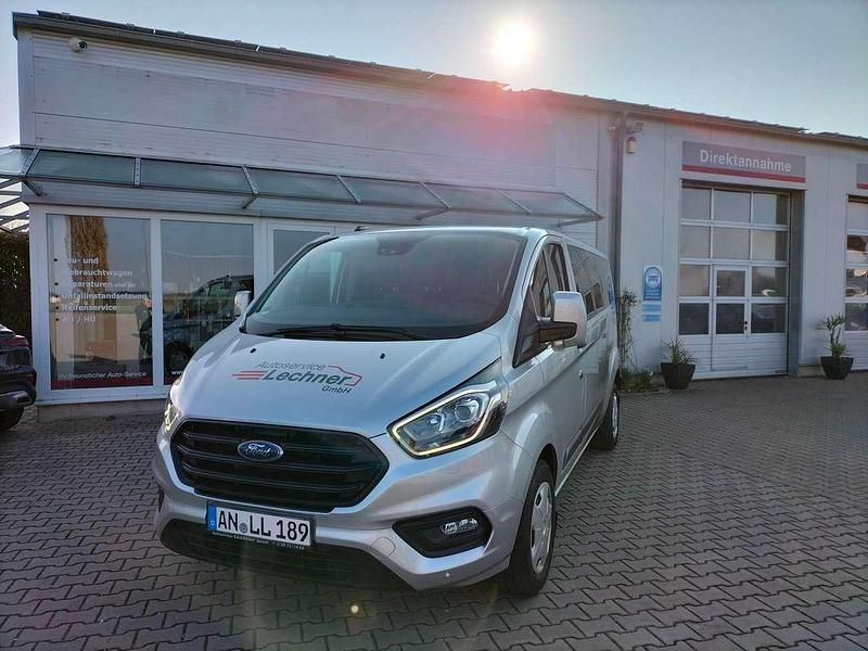 Polarsilber metallic Gebraucht 2019 Ford Transit Custom Trend Kombi | 25.950 € (Teuer) - Bild 1/4