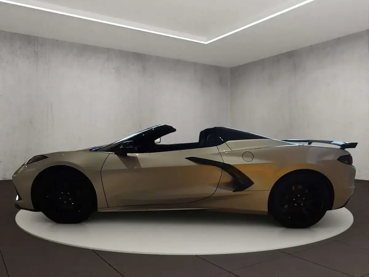 Nowe Corvette Stingray 481 KM (353 kW) 2026 Srebrny Kabriolet