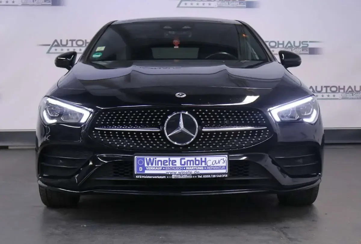 Gebraucht Mercedes CLA250e AMG line 218 PS (160 kW) 2022 Kosmosschwarz  metalliclack Coupé