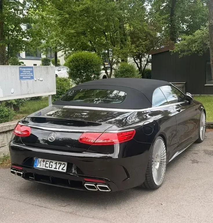 Gebraucht Mercedes S500 AMG line 455 PS (334 kW) 2016 Schwarz Cabrio