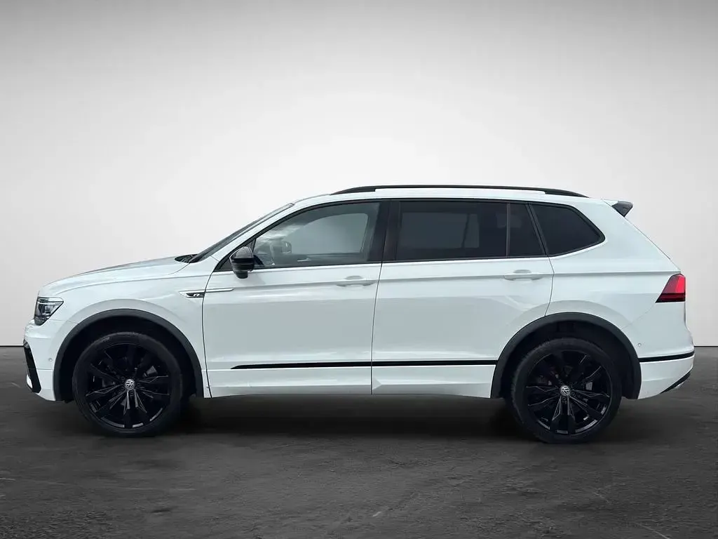 Gebraucht VW Tiguan Allspace Highline 200 PS (147 kW) 2021 Weiß SUV