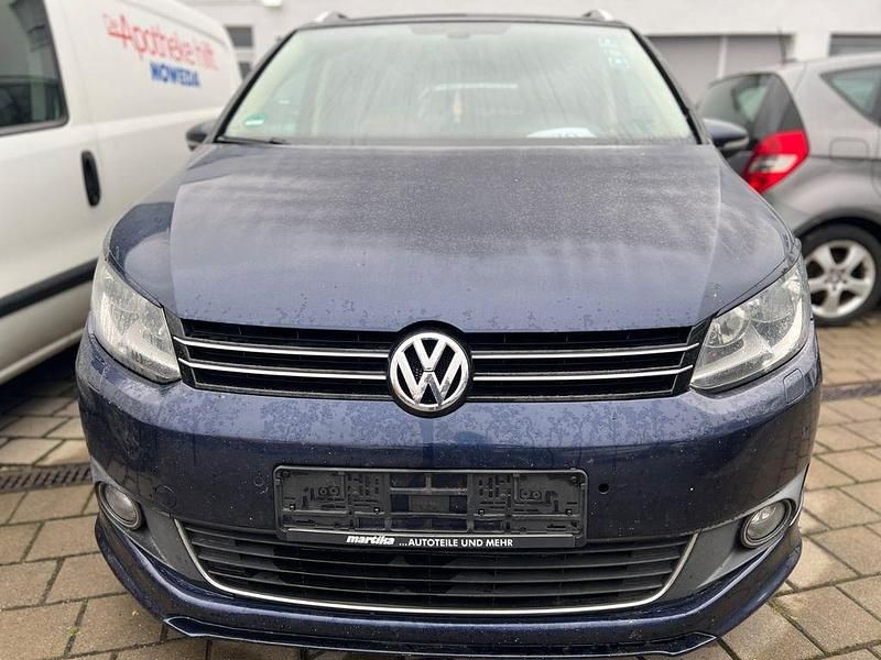 Blau Gebraucht 2011 VW Touran Highline Van / Kleinbus | 5.950 € (Guter Preis) - Bild 1/4