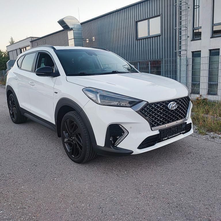 Weiß Gebraucht 2020 Hyundai Tucson N Line SUV | 17.999 € (Fairer Preis) - Bild 1/4