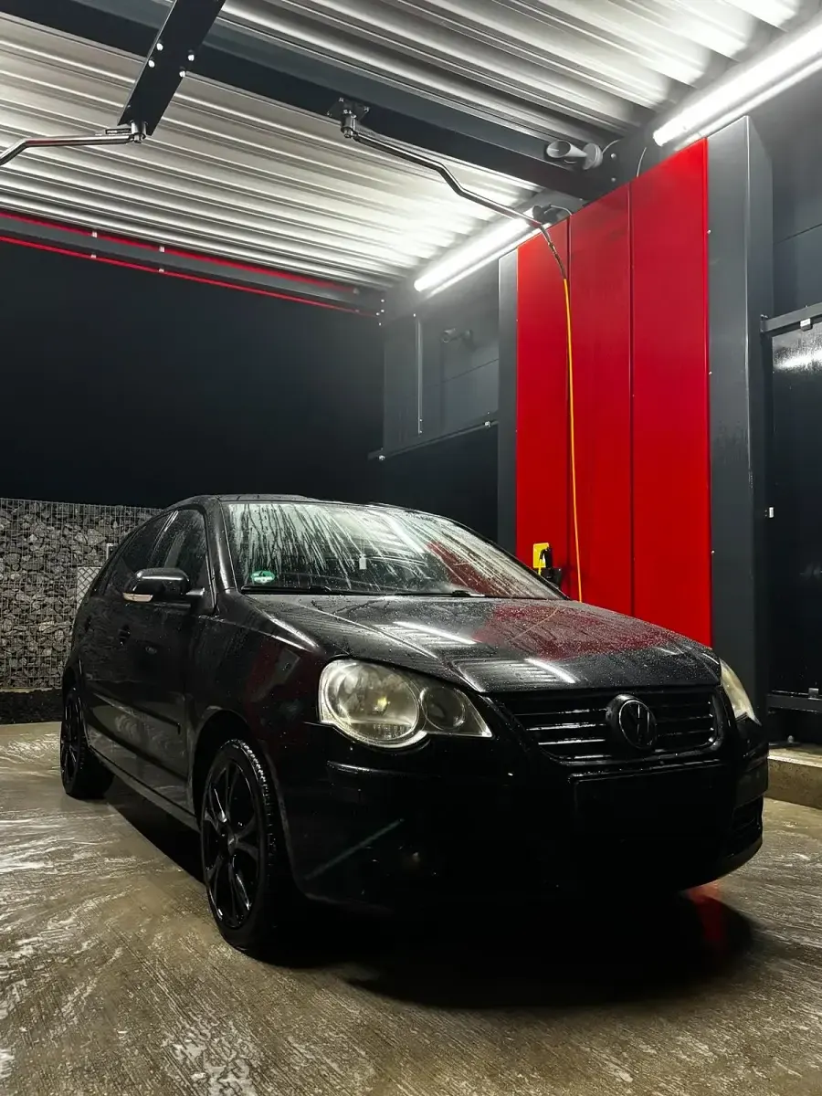Gebraucht VW Polo United 60 PS (44 kW) 2008 Schwarz Kleinwagen