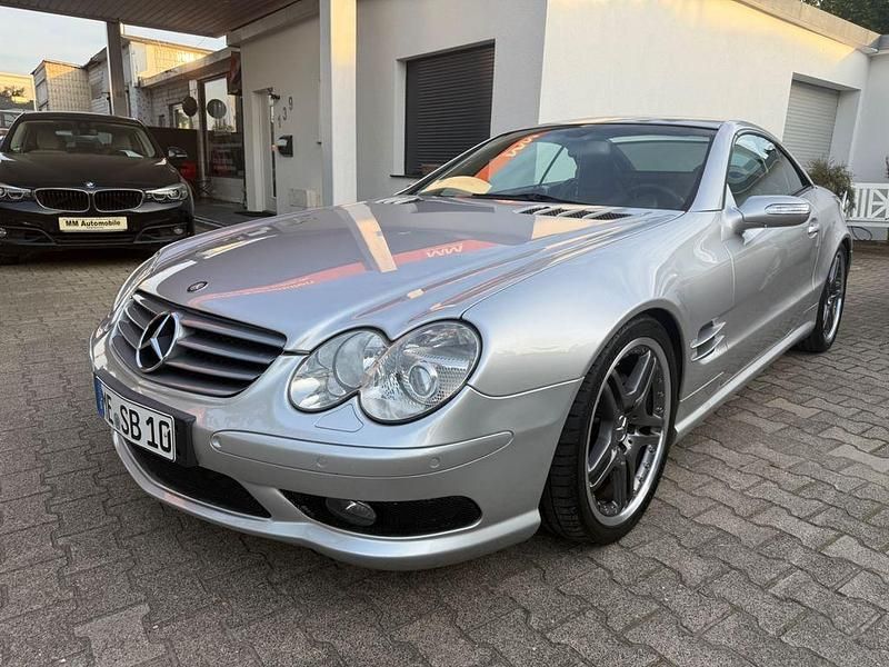 Gebraucht Mercedes SL500 306 PS (225 kW) 2005 Silber Cabrio