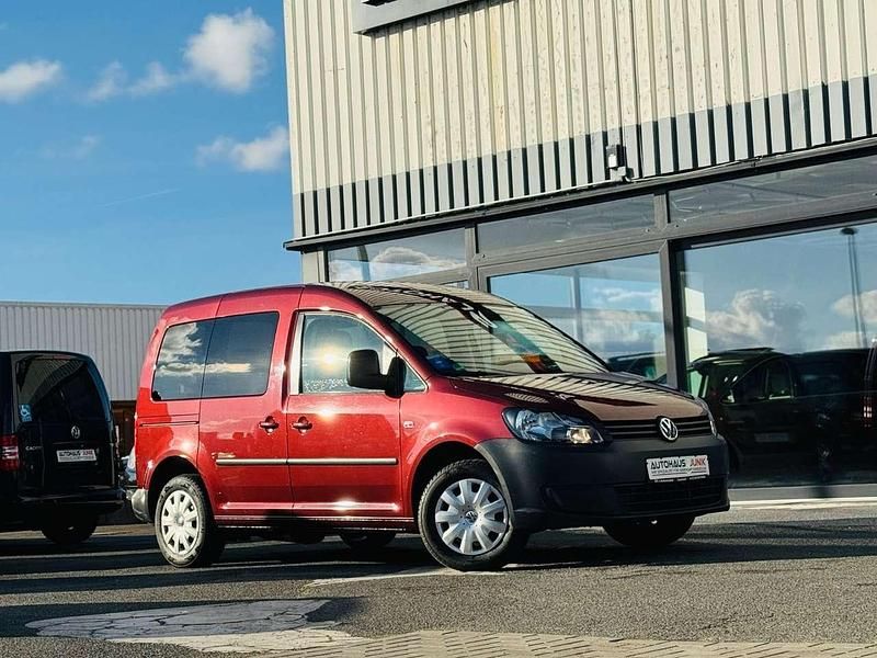 Gebraucht VW Caddy 86 PS (63 kW) 2012 Rot Van / Kleinbus
