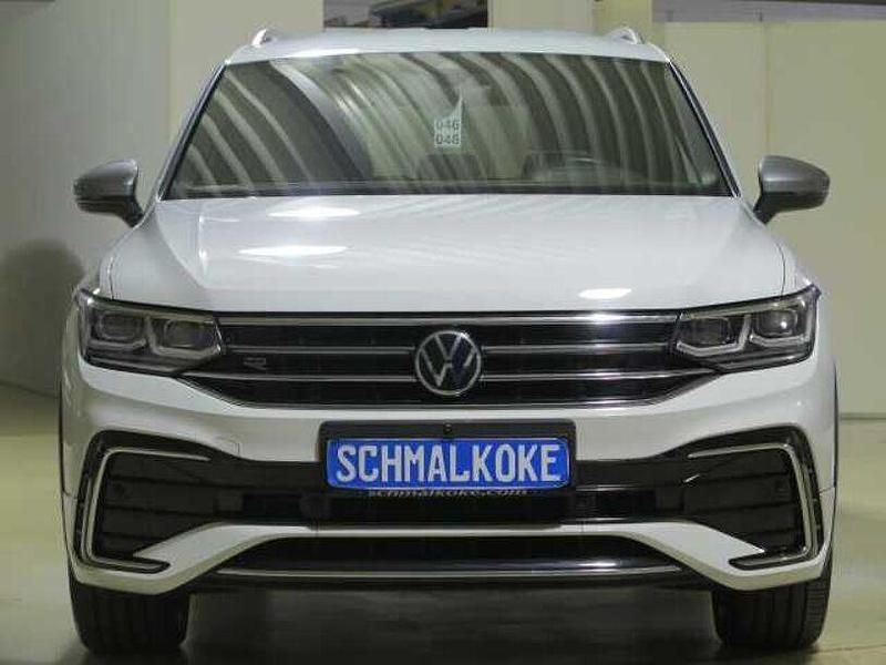 Pure white Gebraucht 2022 VW Tiguan Allspace R-line SUV | 35.500 € (Fairer Preis) - Bild 1/4
