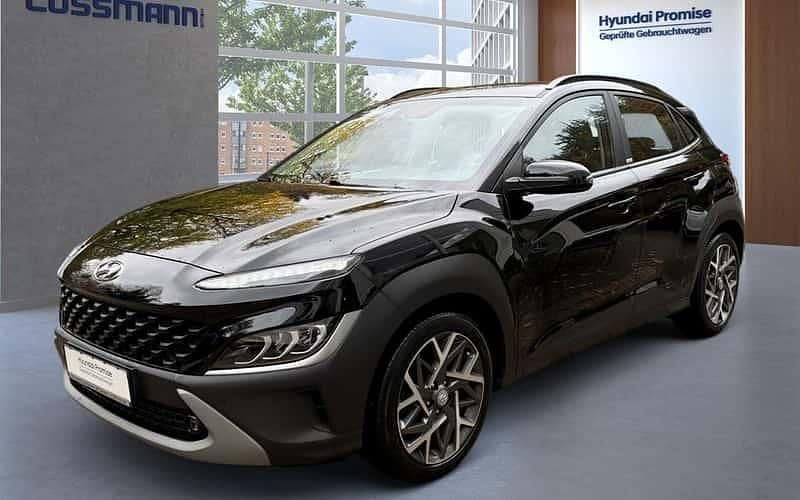 Schwarz Gebraucht 2021 Hyundai Kona Trend SUV | 18.990 € (Fairer Preis) - Bild 1/4