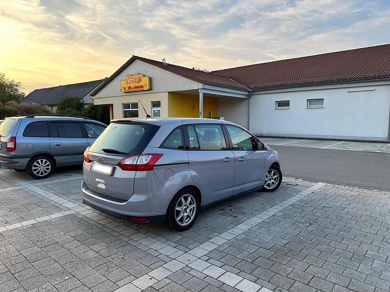 Gebraucht Ford Grand C-Max 105 PS (77 kW) 2011 Silber Van / Kleinbus