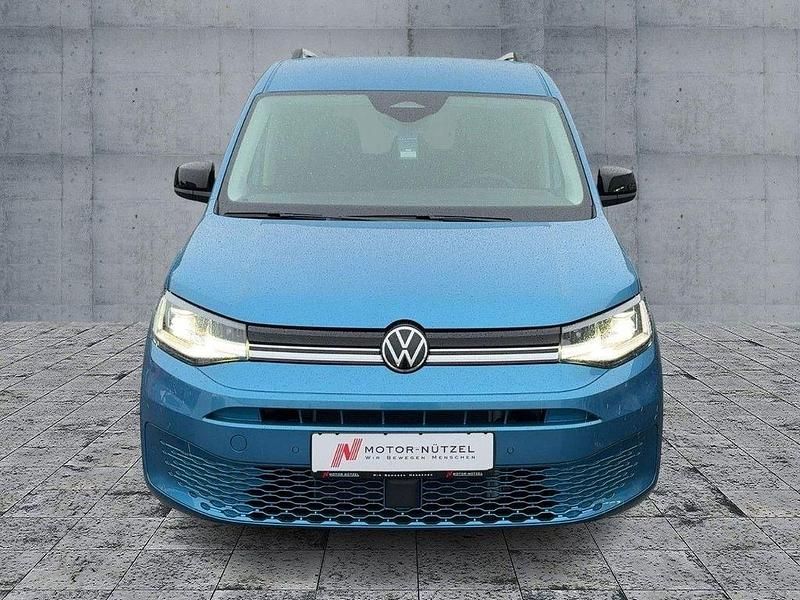 Neu VW Caddy Goal 122 PS (89 kW) 2025 Blau Van / Kleinbus
