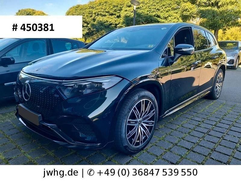 Grün Gebraucht 2023 Mercedes EQS580 AMG SUV | 86.480 € (Superpreis) - Bild 1/4