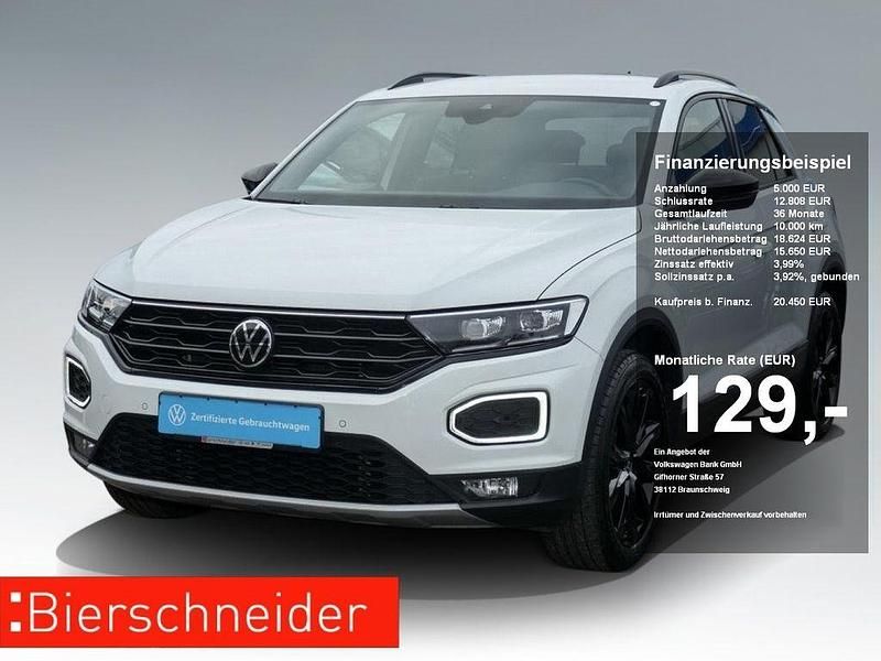 Gebraucht VW T-Roc Style 150 PS (110 kW) 2021 Weiss SUV