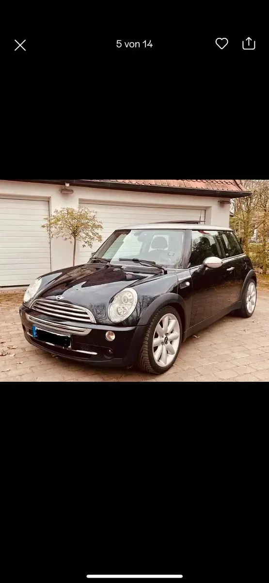 Gebraucht Mini Cooper Cabriolet 116 PS (85 kW) 2005 Schwarz Cabrio