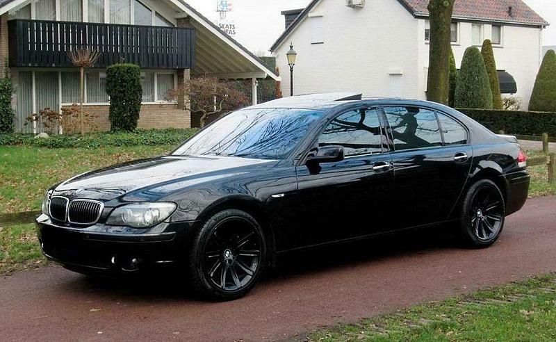 Schwarz Gebraucht 2008 BMW 730L Shadowline Limousine | 4.200 € (Superpreis) - Bild 1/4