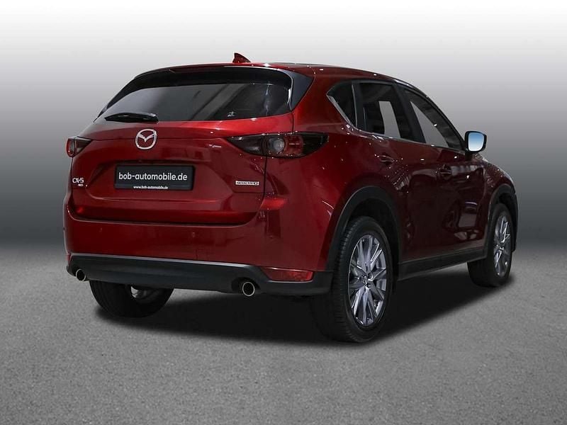 Gebraucht Mazda CX-5 Sky 165 PS (121 kW) 2021 Magmarot metallic SUV