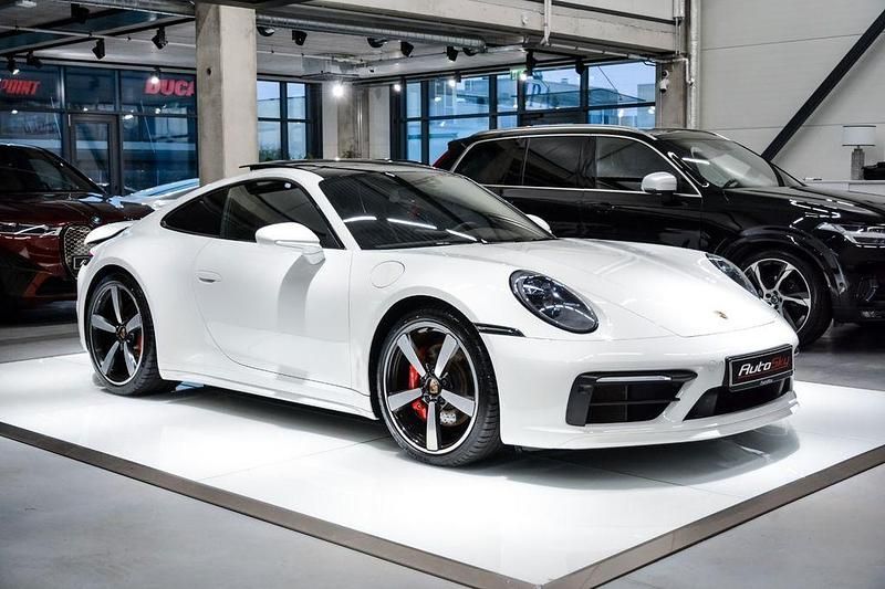 Weiß Gebraucht 2021 Porsche 911 Carrera 4S Coupé | 135.000 € (Superpreis) - Bild 1/4